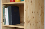 Modern pine shelving unit