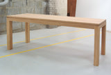 Large oak table, unfinished